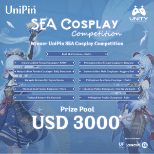 cosplayer terbaik unipin